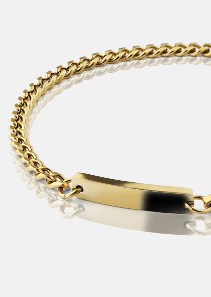 Rannekoru Vanguard Chain - 18k Kullattu