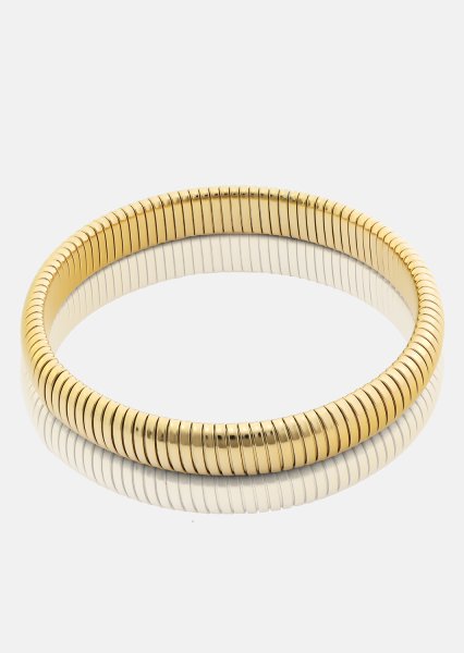 Rannekoru Sculpted Coil - 18k Kullattu