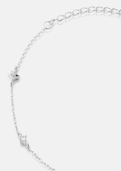 Rannekoru Starlight Charm - Hopeoitu