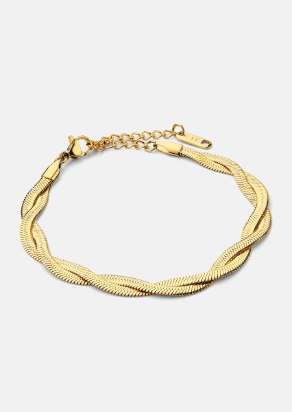 Rannekoru Twist Glow - 18k Kullattu