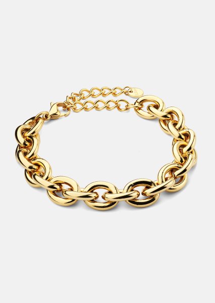 Rannekoru Bold Chain - 18k Kullattu