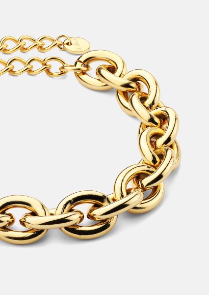 Rannekoru Bold Chain - 18k Kullattu