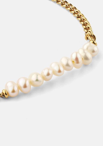 Rannekoru Golden Pearl Chain - 18k Kullattu