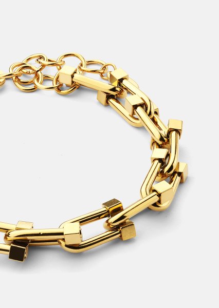 Rannekoru Link Luxe - 18k Kullattu