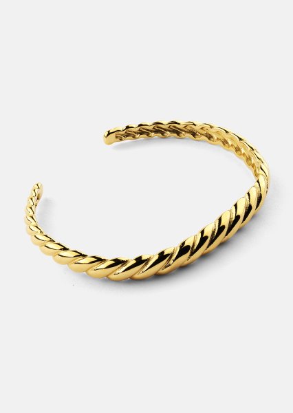 Rannekoru Twist Glow - 18k Kullattu