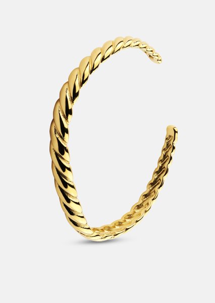 Rannekoru Twist Glow - 18k Kullattu