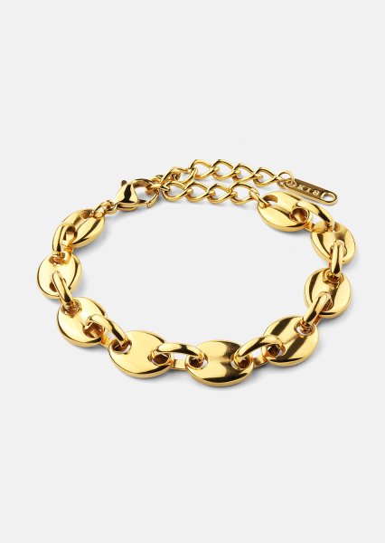 Rannekoru Bold Chain - 18k Kullattu