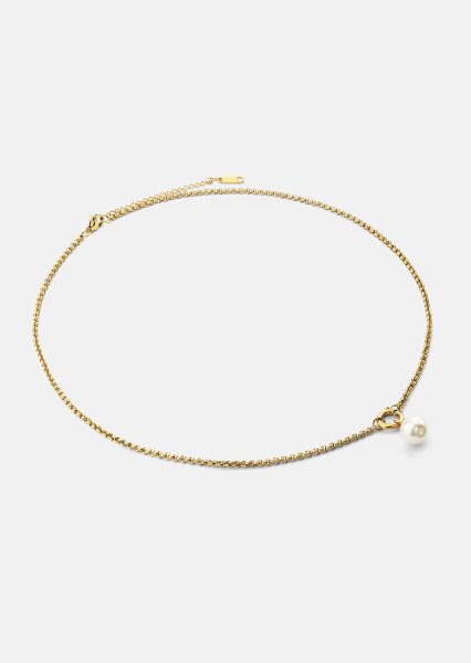 Kaulakoru Opal Circle Necklace - 18k Kullattu