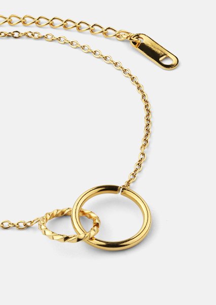 Rannekoru Duo Rings - 18k Kullattu