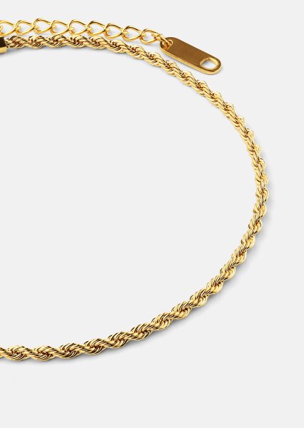 Rannekoru Rope – 18k Kullattu
