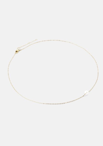 Kaulakoru Mini Pearl - 18k Kullattu