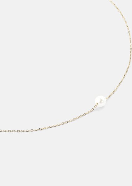 Kaulakoru Mini Pearl - 18k Kullattu