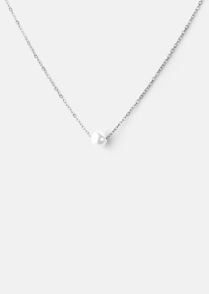 Kaulakoru Mini Pearl - Hopeoitu