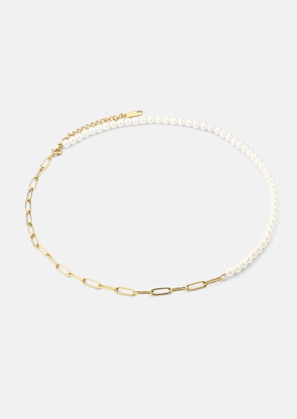 Kaulakoru Pearl Harmony - 18k Kullattu