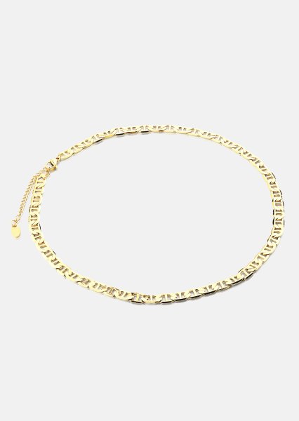 Kaulakoru Bold Link Chain - 18k Kullattu