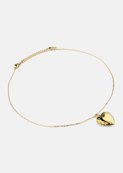 Kaulakoru Golden Heart big - 18k Kullattu