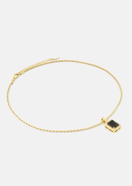 Kaulakoru Black Luxe - 18k Kullattu