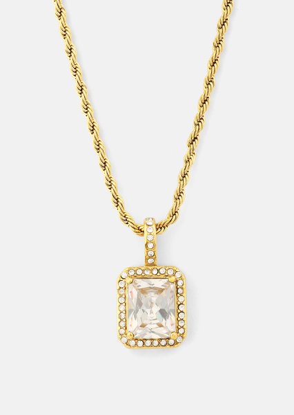 Kaulakoru White Luxus - 18k Kullattu