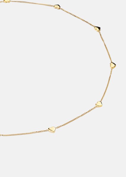 Kaulakoru Golden Hearts - 18k Kullattu