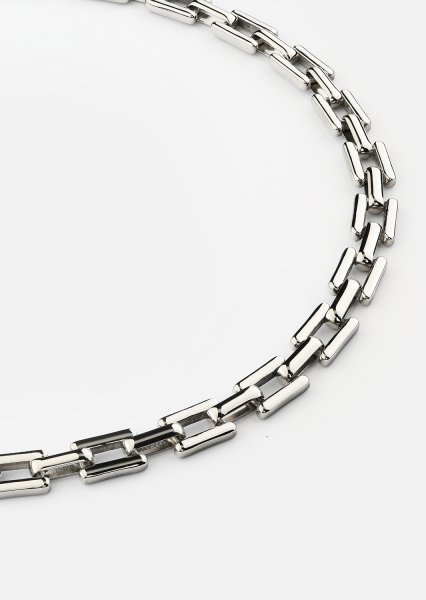 Kaulakoru Chain Link – Hopeoitu