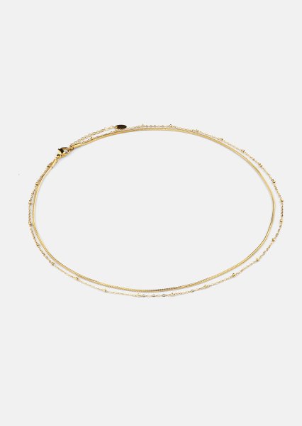 Kaulakoru Duo Grace – 18k Kullattu