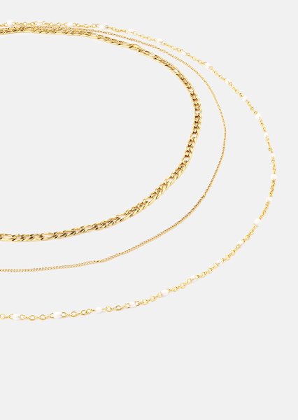 Kaulakoru Layered Elegance - 18k Kullattu