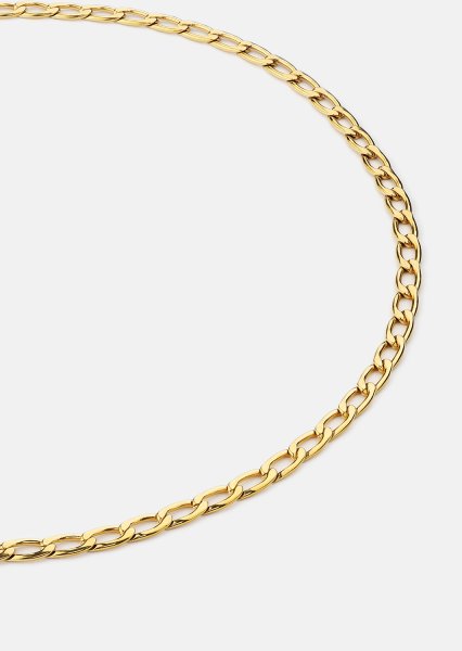 Kaulakoru Figaro Chain - 18k Kullattu