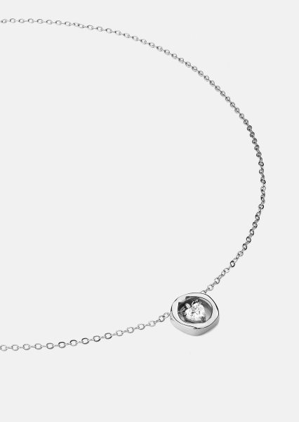 Kaulakoru Silver Heart – Hopeoitu