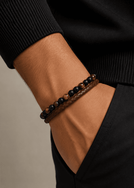 Nahkarannekoru Luxe Tangle