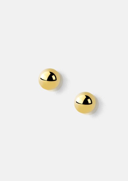 Timeless Orb Earrings - 18k Kullatut