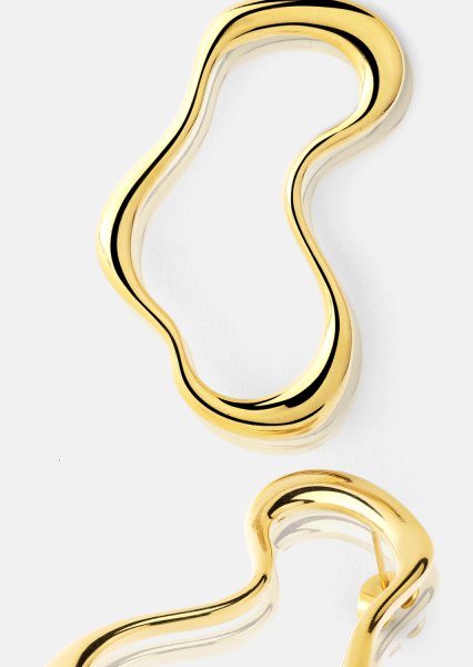 Fluid Glow Korvakoru - 18k Kullattu