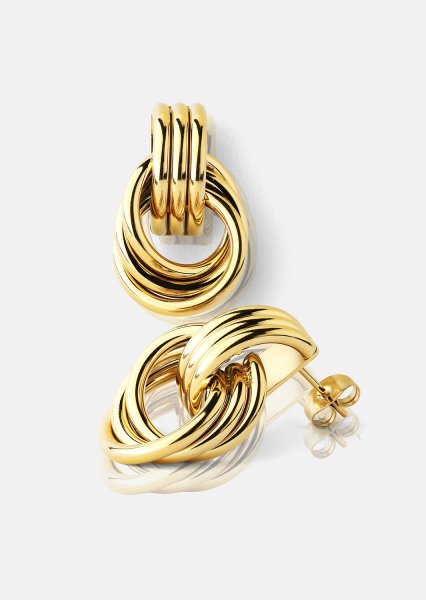 Korvakoru Unity Loop - 18k Gold Plated