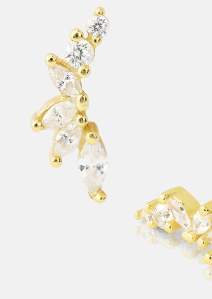 Korvakorut Leaf Studs - 18k Gold Plated