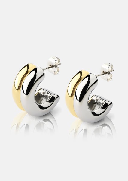 Korvakoru Duo Glow - 18k Kullattu