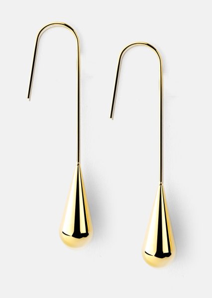 Korvakoru Golden Drop Elegance - 18k Kullattu