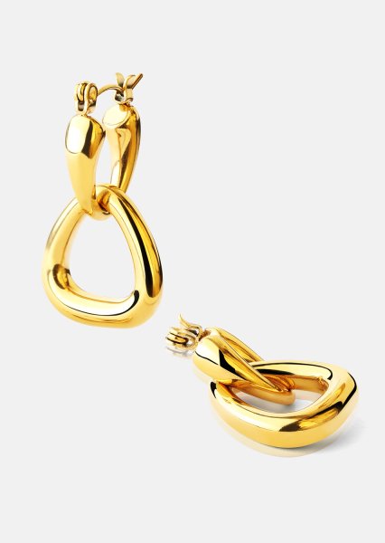 Korvakorut Elegant Drop – 18k Kullatut