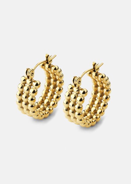 Korvakorut Sfera – 18k Kullatut