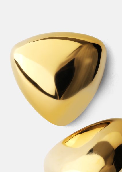 Korvakorut Bold Curve – 18k Kullatut