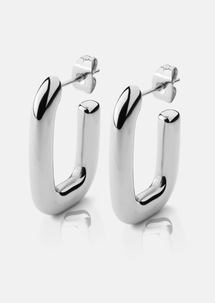 Korvakoru Chunky Rectangle - Steel