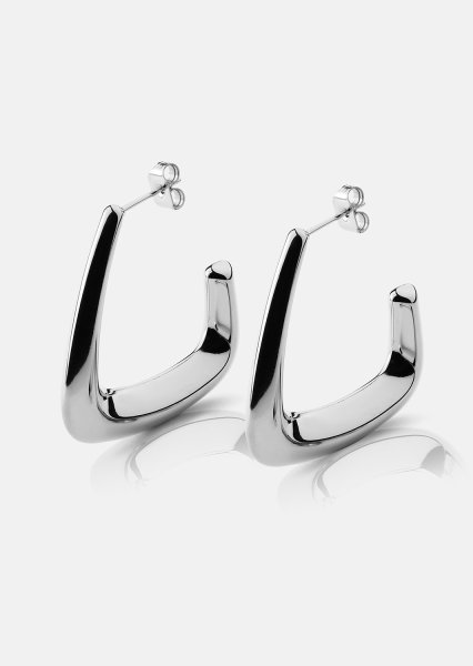 Korvakorut Bold Curve – Hopeoitut