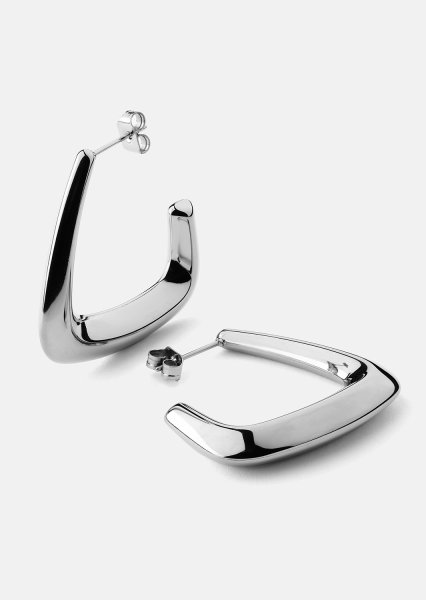 Korvakorut Bold Curve – Hopeoitut