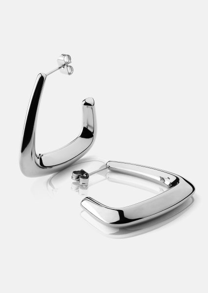 Korvakorut Bold Curve – Hopeoitut