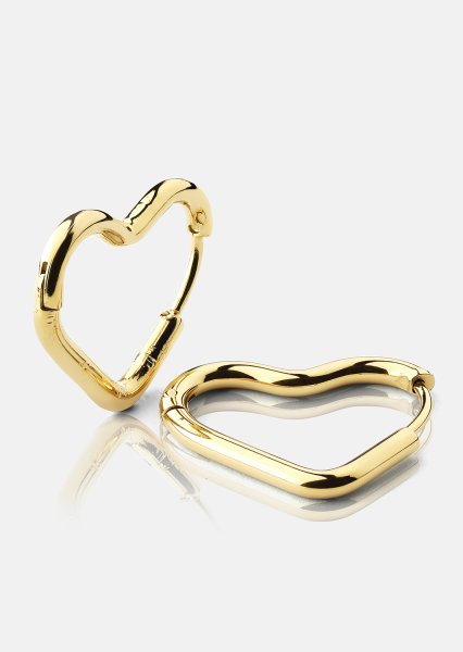 Korvakoru Heart's Embrace - 18k Kullattu