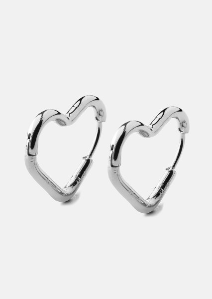 Korvakoru Heart's Embrace - Silver Plated