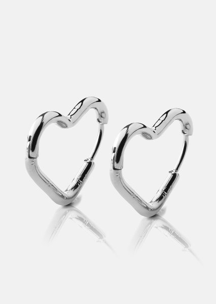 Korvakoru Heart's Embrace - Silver Plated