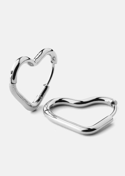 Korvakoru Heart's Embrace - Silver Plated