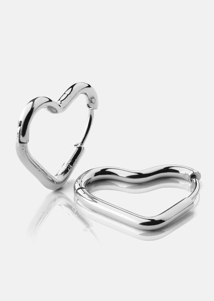 Korvakoru Heart's Embrace - Silver Plated