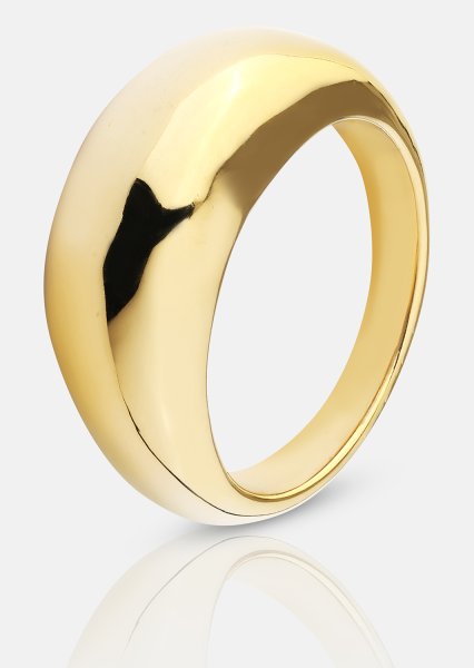 Golden Bold Sormus - 18K Kullattu