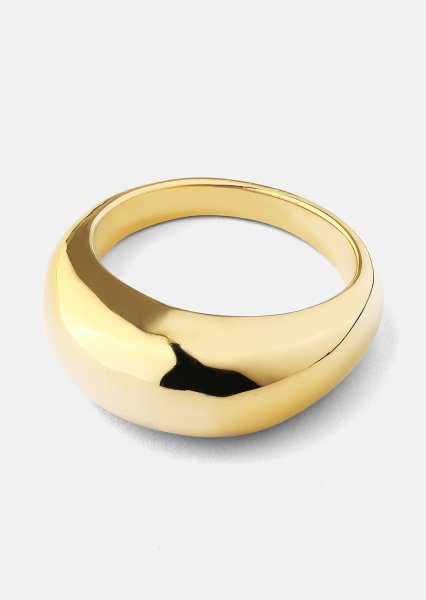 Golden Bold Sormus - 18K Kullattu