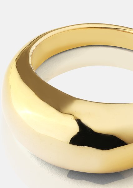 Golden Bold Sormus - 18K Kullattu